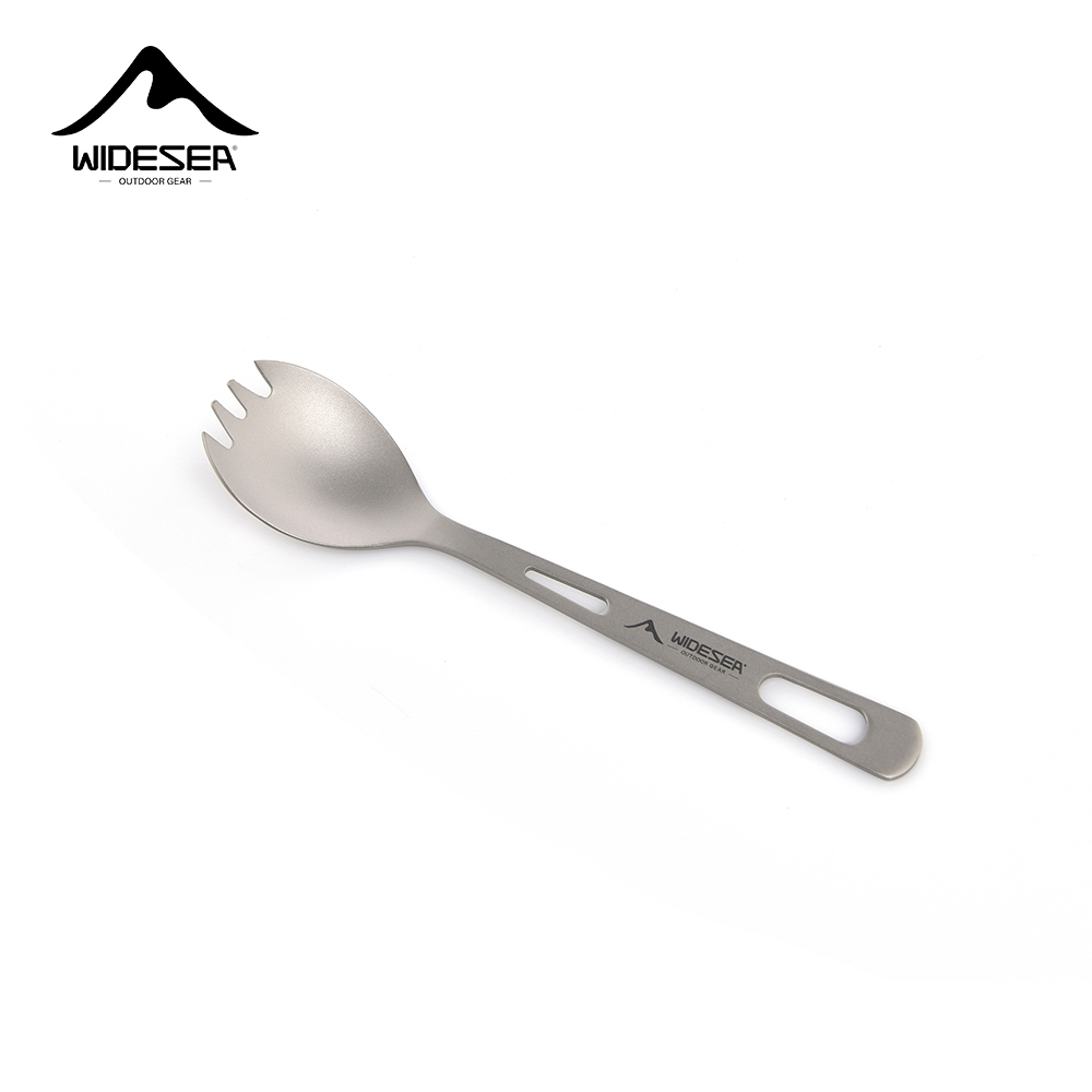Camping Cooking Gear Set - Widesea 캠핑 요리 세트 스포크 티타늄