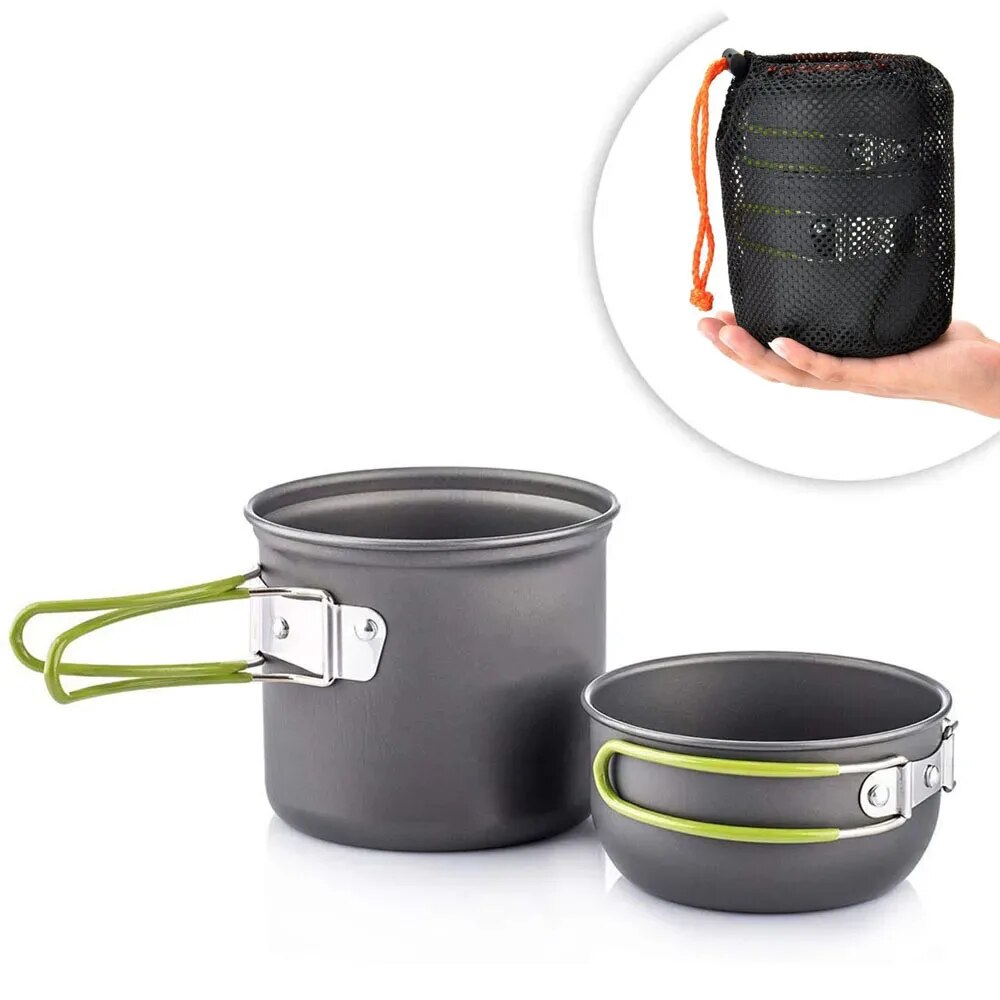 Camping Cooking Gear Set - 캠핑 조리기구 엉망 키트 초경량 캠핑