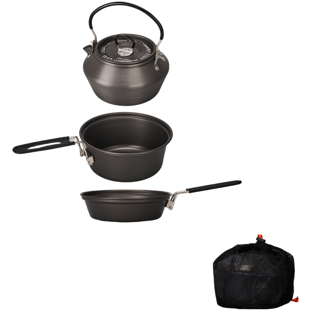 Camping Cooking Gear Set - 경량 알루미늄 합금 캠핑 조리기구 세트