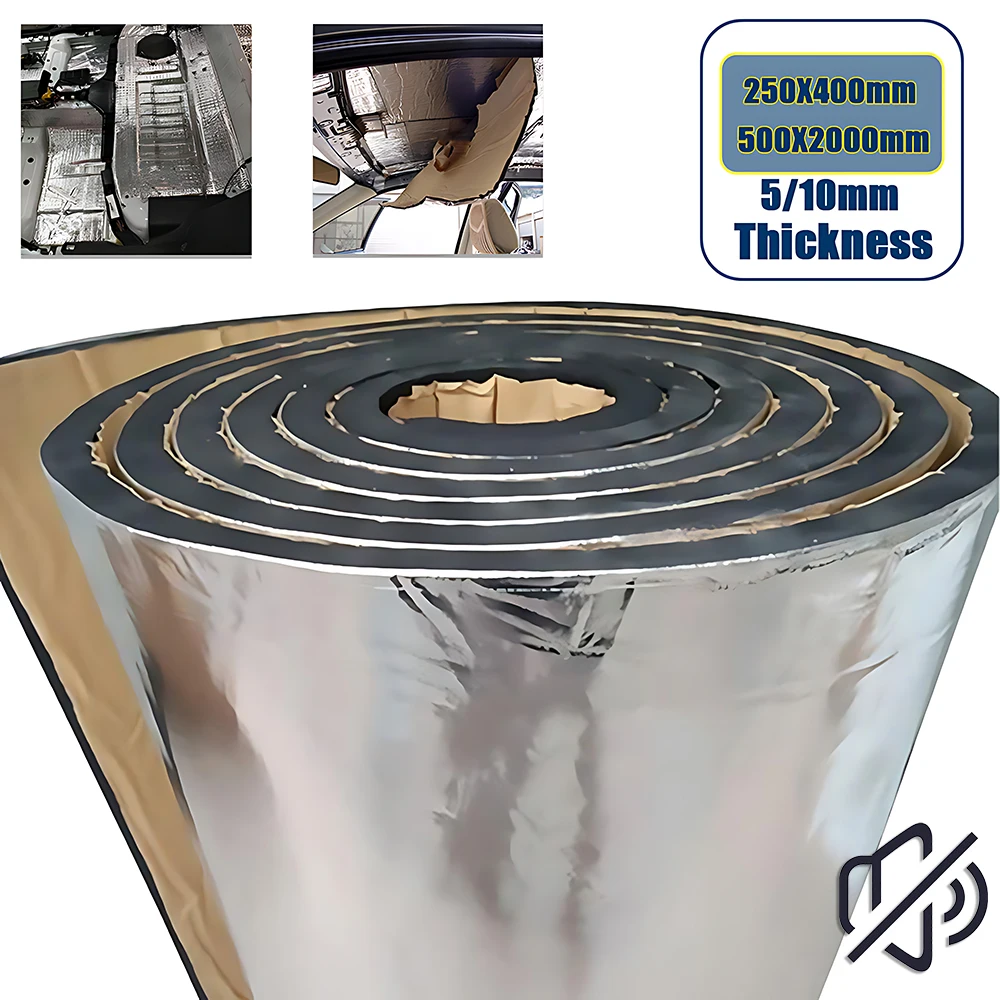Aluminum Foil Heavy Duty - 2000*500/250*400mm 5/10mm 자동차 사운드 매트 교정