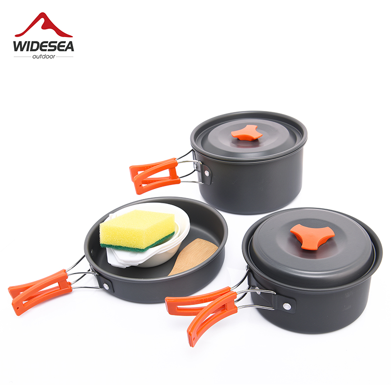 Camping Cooking Gear Set - Widesea 캠핑 야외 조리기구 세트 식기