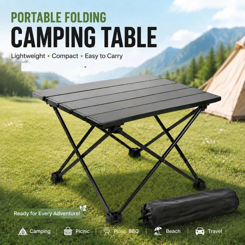 Camping Outdoor Cooking Table - 경량 휴대용 접이식 캠핑 테이블 접이식