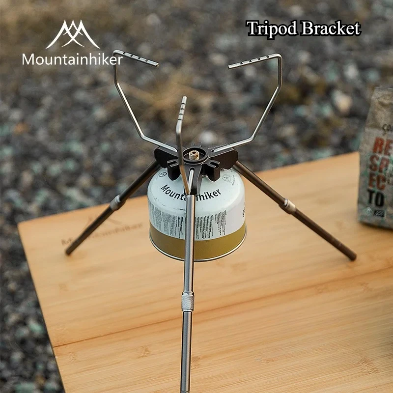Camping Cooking Gas Stove - MOUNTAINHIKER 삼각대 브래킷 캠핑 다기능 스토브