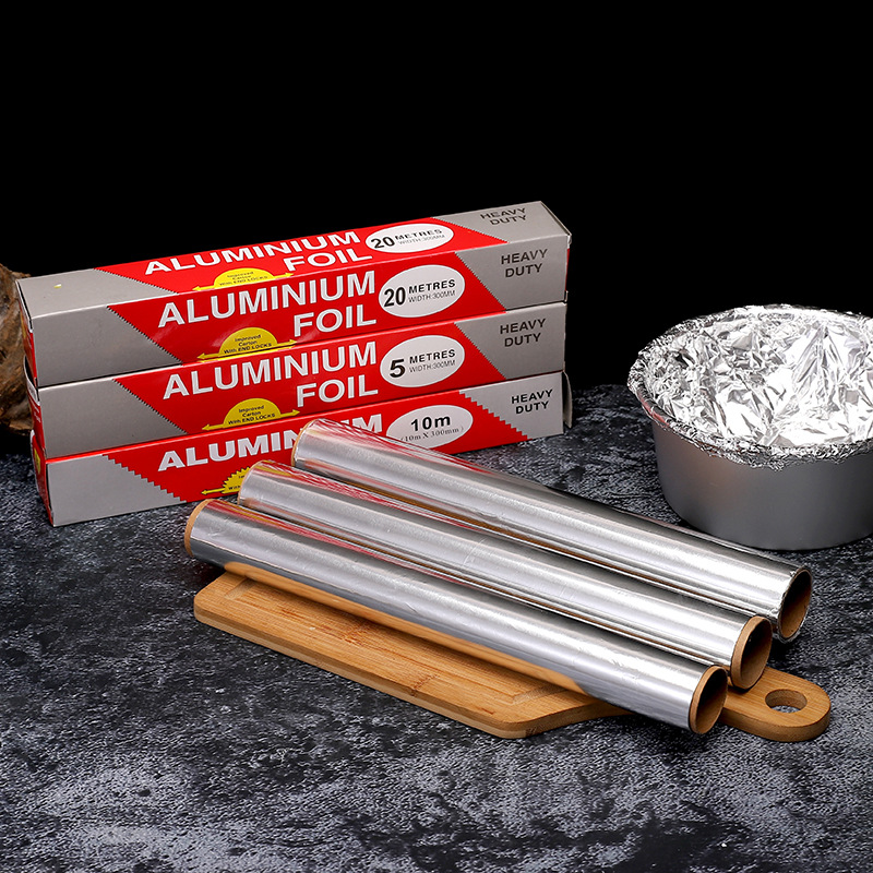 Aluminum Foil Heavy Duty - 고강도 알루미늄 호일 롤, 길이 5/10/20미터,