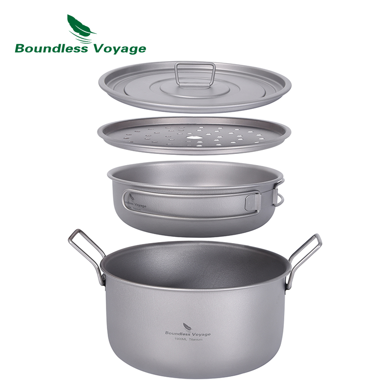 Camping Cooking Gear Set - 무한 항해 캠핑 요리 냄비 다기능
