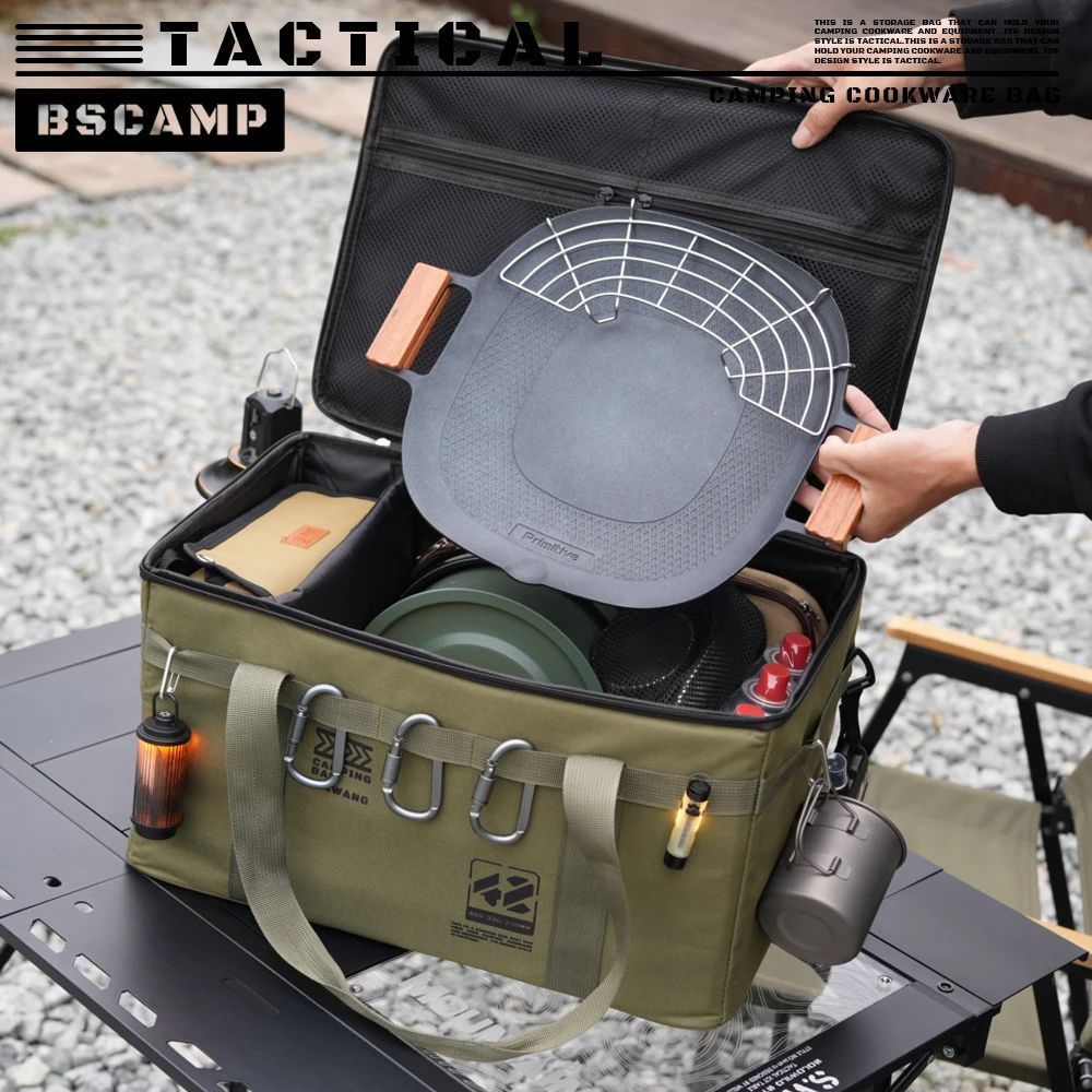 야외 캠핑 보관 가방 대용량 접이식 피크닉 장비 보관  - Camping Outdoor Cooking Table 리뷰 및 가격
