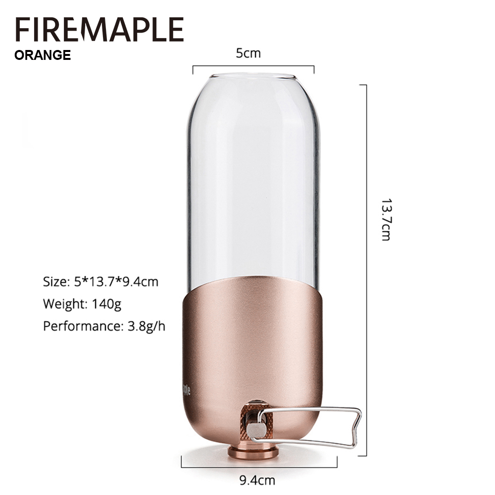 파이어 메이플 오렌지 가스 랜턴, 야외 이소부탄 연료  - Camping Cooking Equipment Gas 리뷰 및 가격