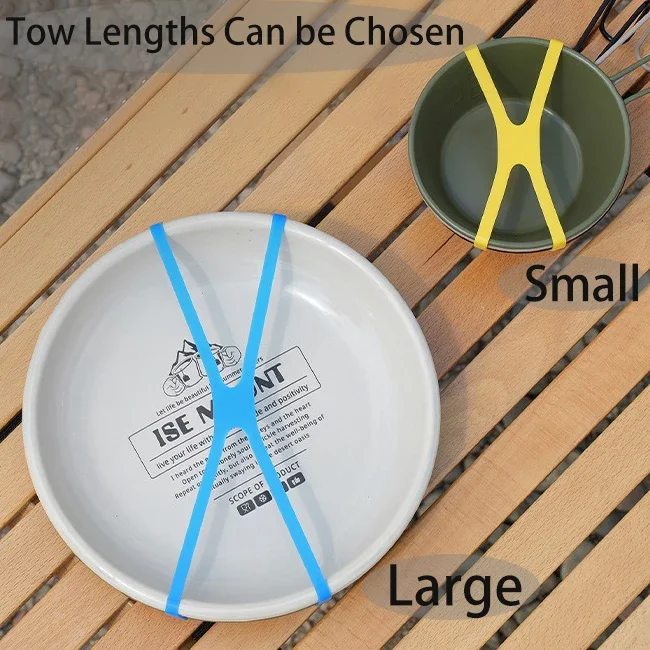 야외 캠핑 식기 보관 H 자형 실리콘 스트랩 탄성, 컬 - Camping Outdoor Cooking Table 리뷰 및 가격