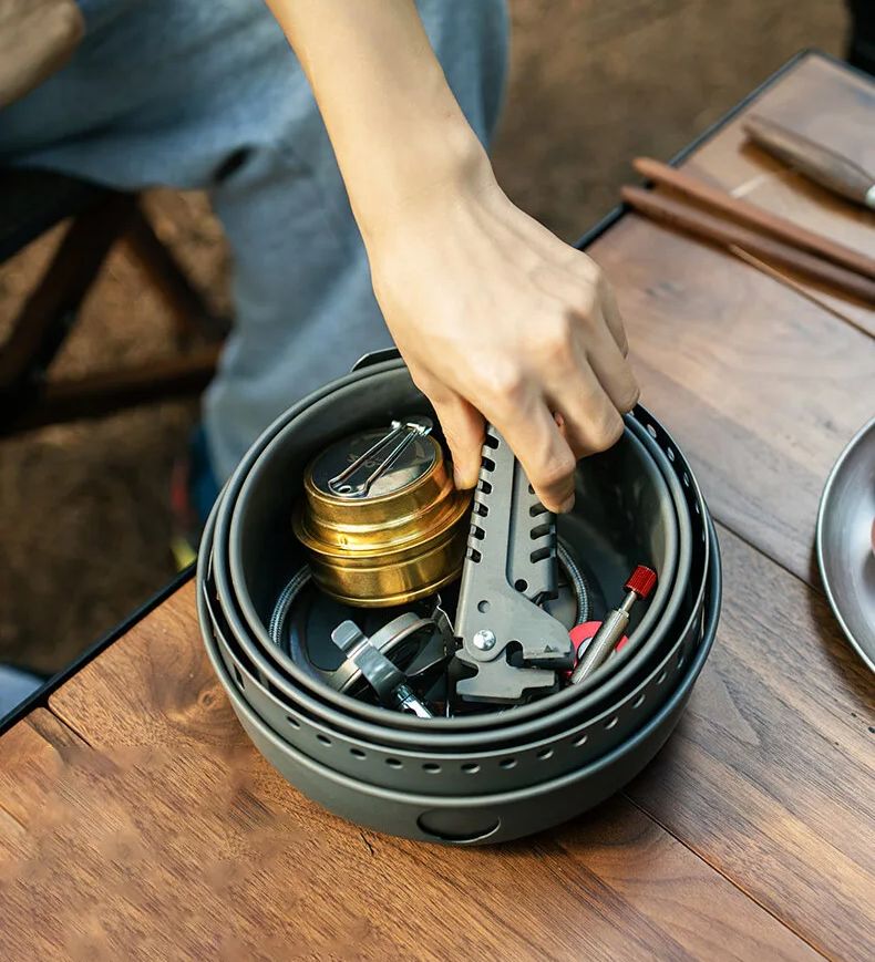 캠핑 가스 스토브 알코올 스토브 요리 냄비 옵션 XBL - Camping Cooking Gas Stove 리뷰 및 가격