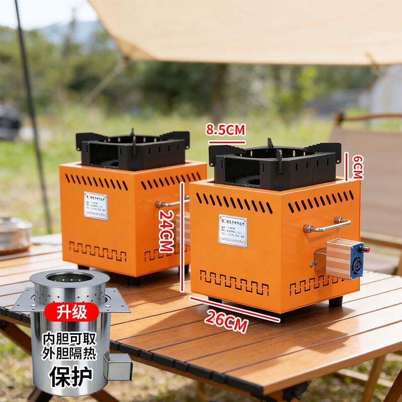 두꺼운 가스화 연료 나무 난로 야외 가정 캠핑 피크닉  - Camping Cooking Wood Stove 리뷰 및 가격