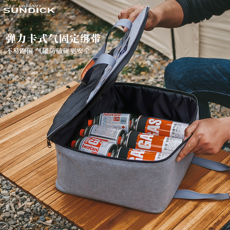 야외 캠핑 피크닉 가방 보관 가방 충돌 방지 휴대용 식 - Camping Cooking Equipment Gas 리뷰 및 가격