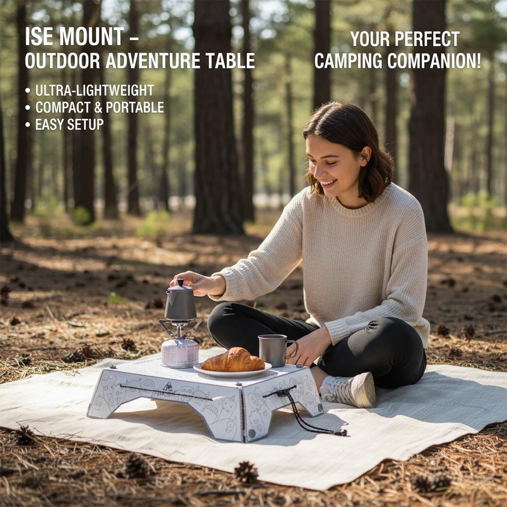 휴대용 다기능 접이식 캠핑 테이블 PP 경량 피크닉 책 - Camping Outdoor Cooking Table 리뷰 및 가격