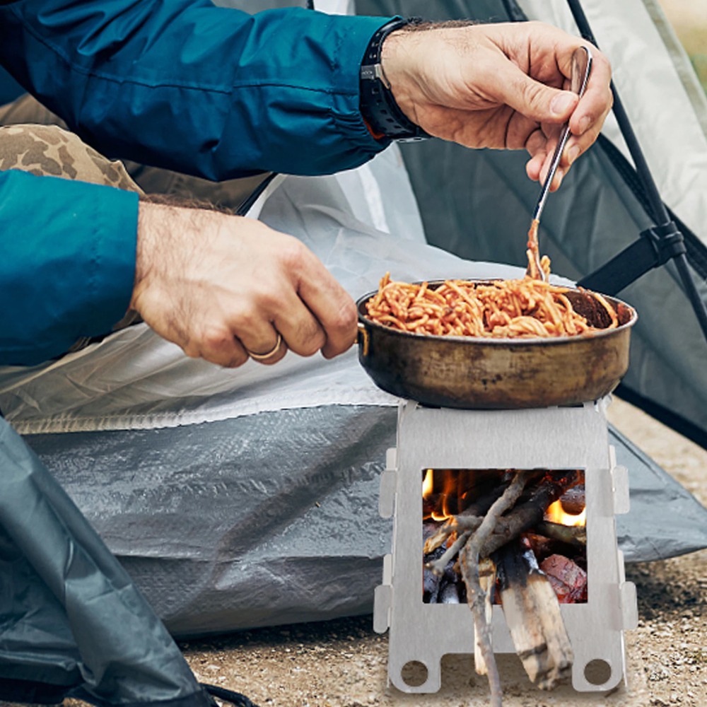 캠핑 난로 나무 난로 알코올 난로 스테인레스 스틸 휴대 - Camping Cooking Wood Stove 리뷰 및 가격
