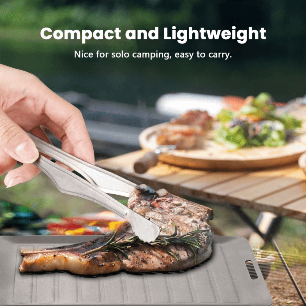 내구성이 뛰어난 티타늄 캠핑 그릴 팬 경량 논스틱 표면 - Camping Cooking Pan 리뷰 및 가격