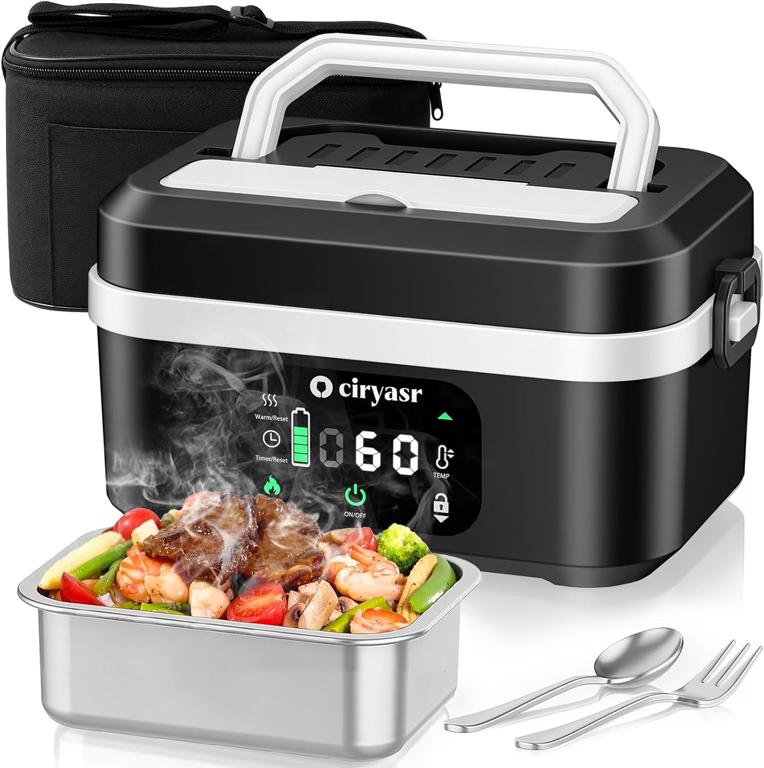 강력한 전기 도시락, 1.35L 20000mAh 배터리 - Camping Outdoor Cooking Table 리뷰 및 가격