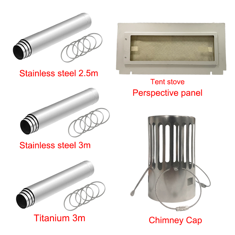 캠핑용 나무 난로 굴뚝 캡 62mm 스테인리스 스틸 스 - Camping Cooking Wood Stove 리뷰 및 가격