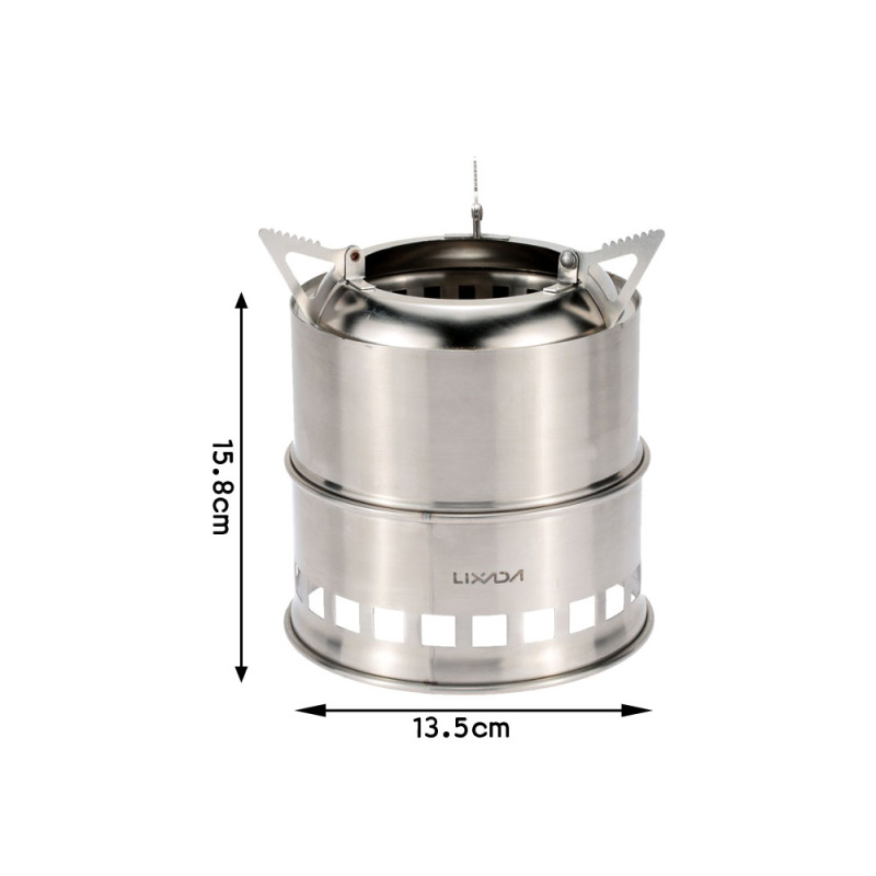 Lixada 스테인레스 스틸 목재 스토브, 캠핑 알코올 - Camping Cooking Wood Stove 리뷰 및 가격