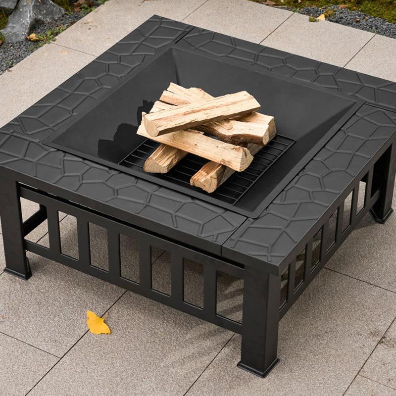 캠핑 장작 스토브 사각 화덕, 바베큐 굽기, 겨울 난방 - Camping Cooking Wood Stove 리뷰 및 가격