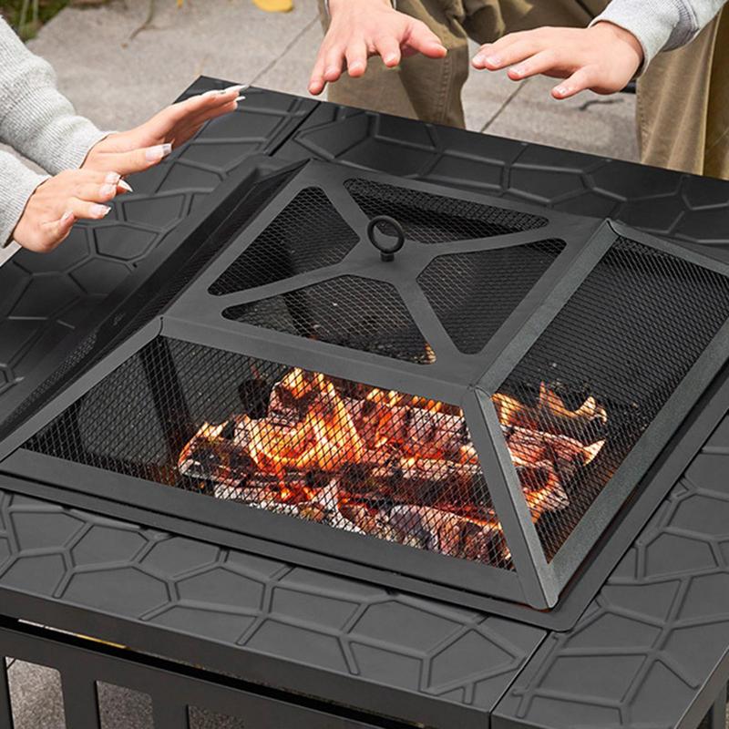 캠핑 장작 스토브 사각 화덕, 바베큐 굽기, 겨울 난방 - Camping Cooking Wood Stove 리뷰 및 가격