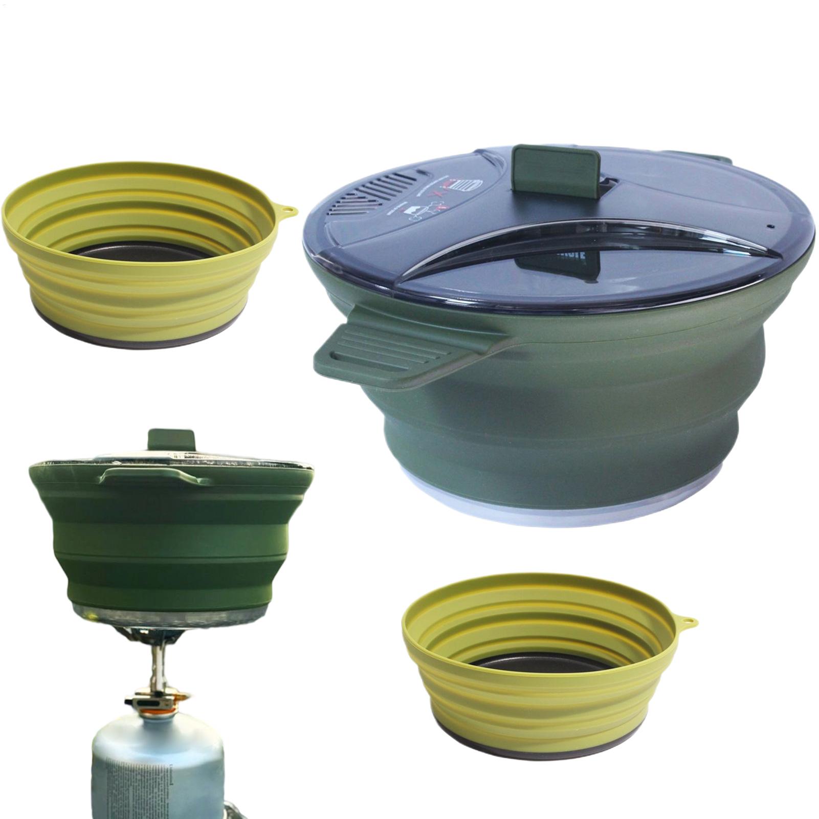 캠핑 요리 세트 접이식 캠핑 냄비 및 프라이팬 세트 스 - Camping Cooking Dishes 리뷰 및 가격