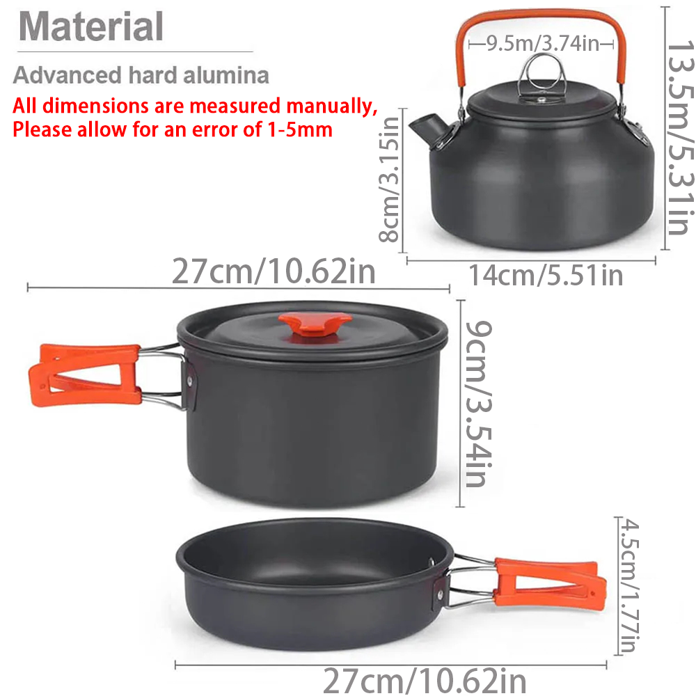 1pcs/1set 캠핑 조리기구 키트 야외 요리 세트  - Camping Cooking Gear Set 리뷰 및 가격