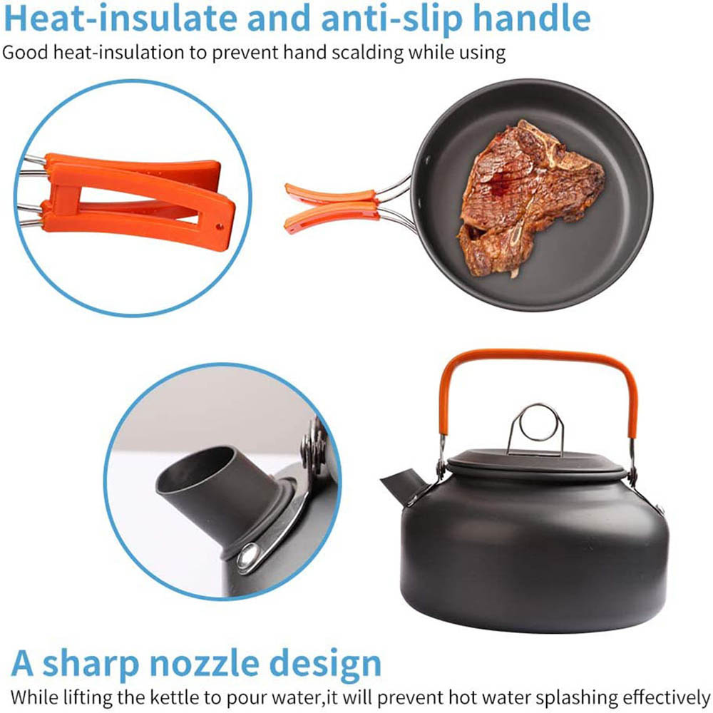 1pcs/1set 캠핑 조리기구 키트 야외 요리 세트  - Camping Cooking Gear Set 리뷰 및 가격