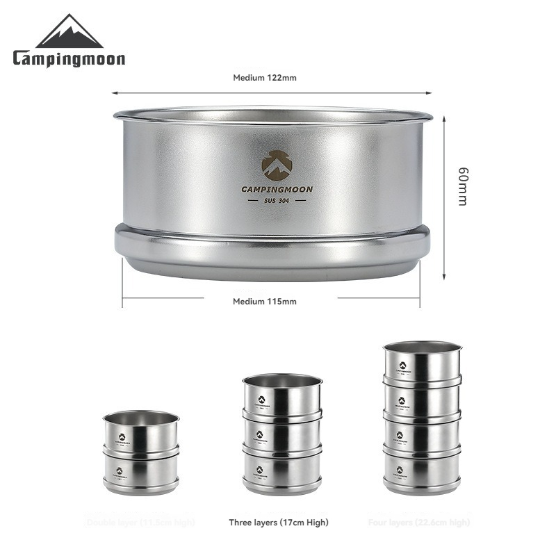 CAMPINGMOON 야외 캠핑 피크닉 스테인레스 스틸 - Camping Cooking Dishes 리뷰 및 가격