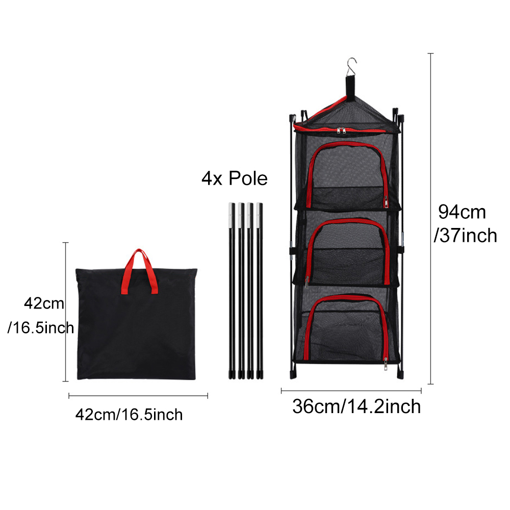 캠핑 스토리지 건조 그물, 야외 걸이식 메쉬 건조 랙  - Camping Outdoor Cooking Table 리뷰 및 가격