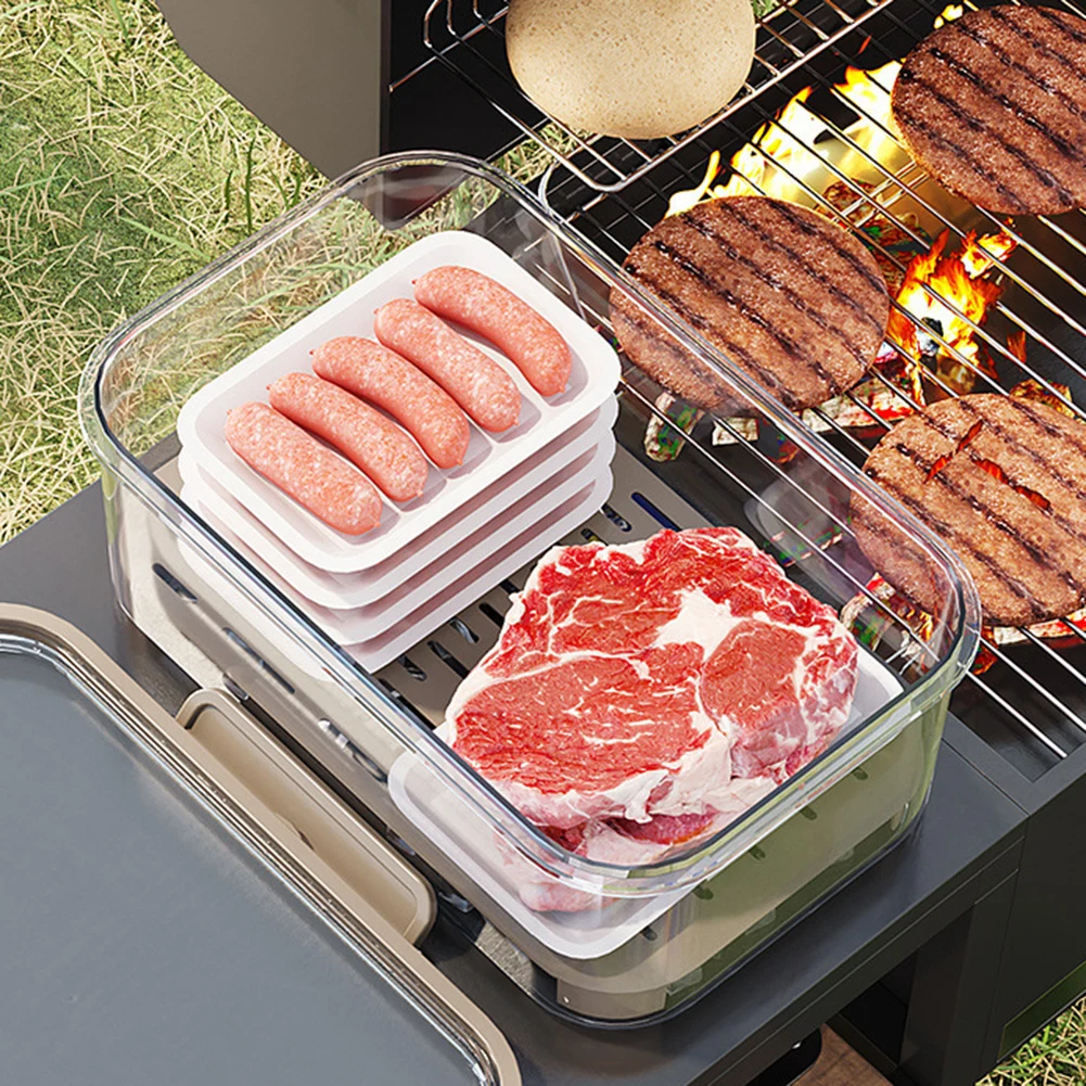 휴대용 식품 저장 용기 야외 피크닉 캠핑 사용을위한 배 - Camping Cooking Food 리뷰 및 가격