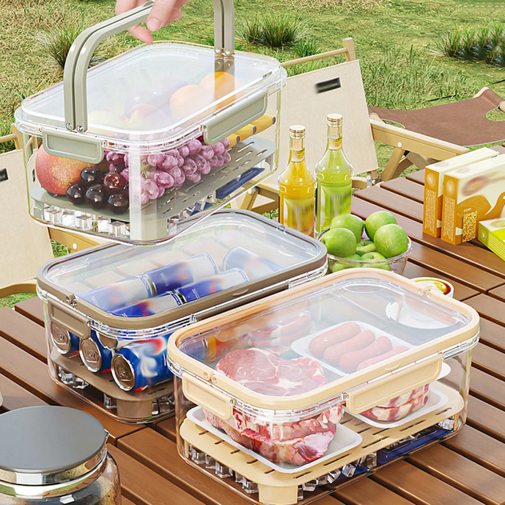 휴대용 식품 저장 용기 야외 피크닉 캠핑 사용을위한 배 - Camping Cooking Food 리뷰 및 가격
