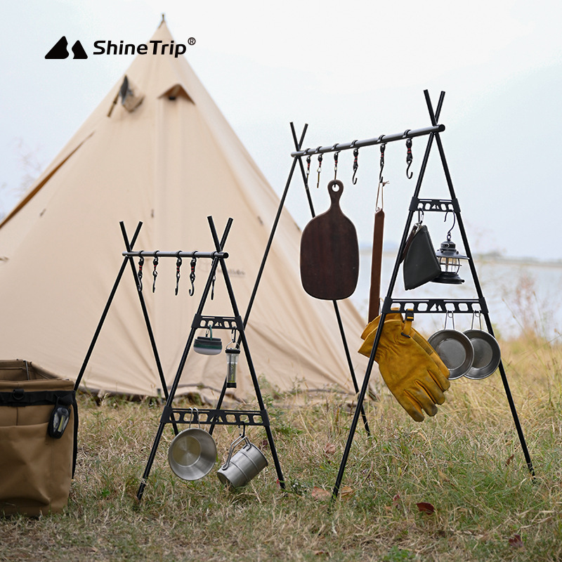 샤인 여행 야외 캠핑 삼각형 선반 사이드 버클 다기능  - Camping Outdoor Cooking Table 리뷰 및 가격