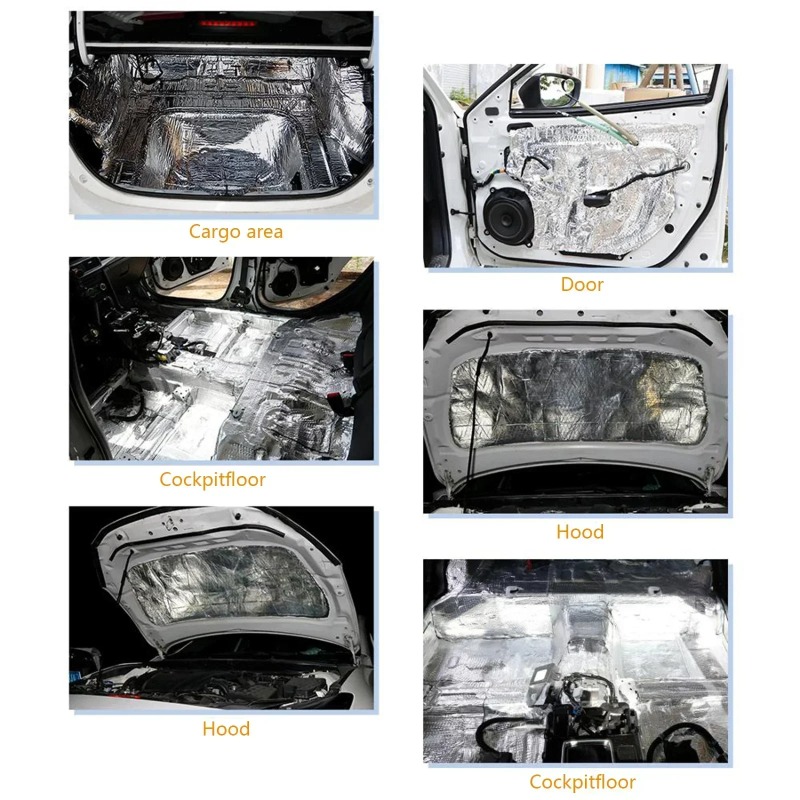 200x50cm 5/10mm 자동차 방음 매트 소음 감 - Aluminum Foil Heavy Duty 리뷰 및 가격