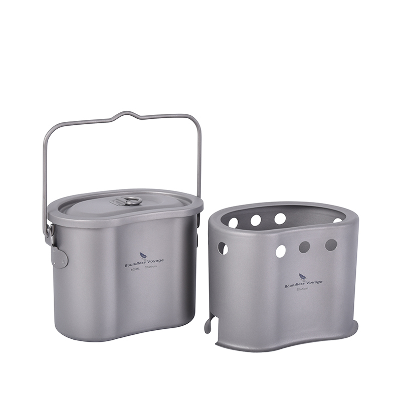 Boundless Voyage 티타늄 조리기구 세트,  - Camping Cooking Wood Stove 리뷰 및 가격