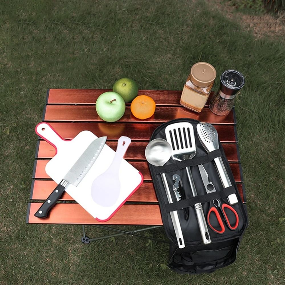 2024 피크닉기구 세트 보관 가방 하이킹 캠핑 바베큐 - Camping Outdoor Cooking Table 리뷰 및 가격