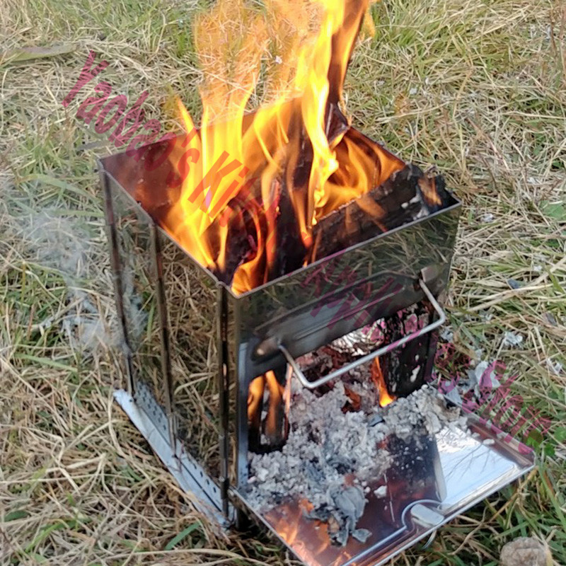목재 난로 야외 캠핑 장비 분해 가능 휴대용 피크닉 스 - Camping Cooking Wood Stove 리뷰 및 가격