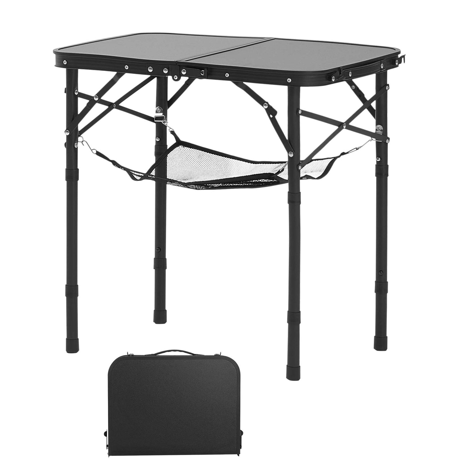 접이식 캠핑 테이블, 높이 조절 가능한 휴대용 사이드  - Camping Outdoor Cooking Table 리뷰 및 가격