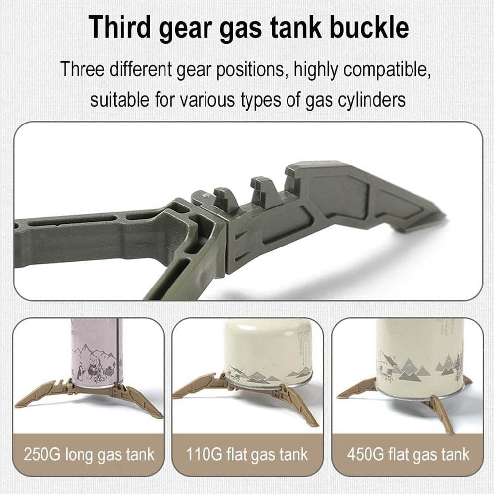 가스 탱크 브래킷 접이식 연료 캔 안정기 야외 캠핑 하 - Camping Cooking Gas Stove 리뷰 및 가격
