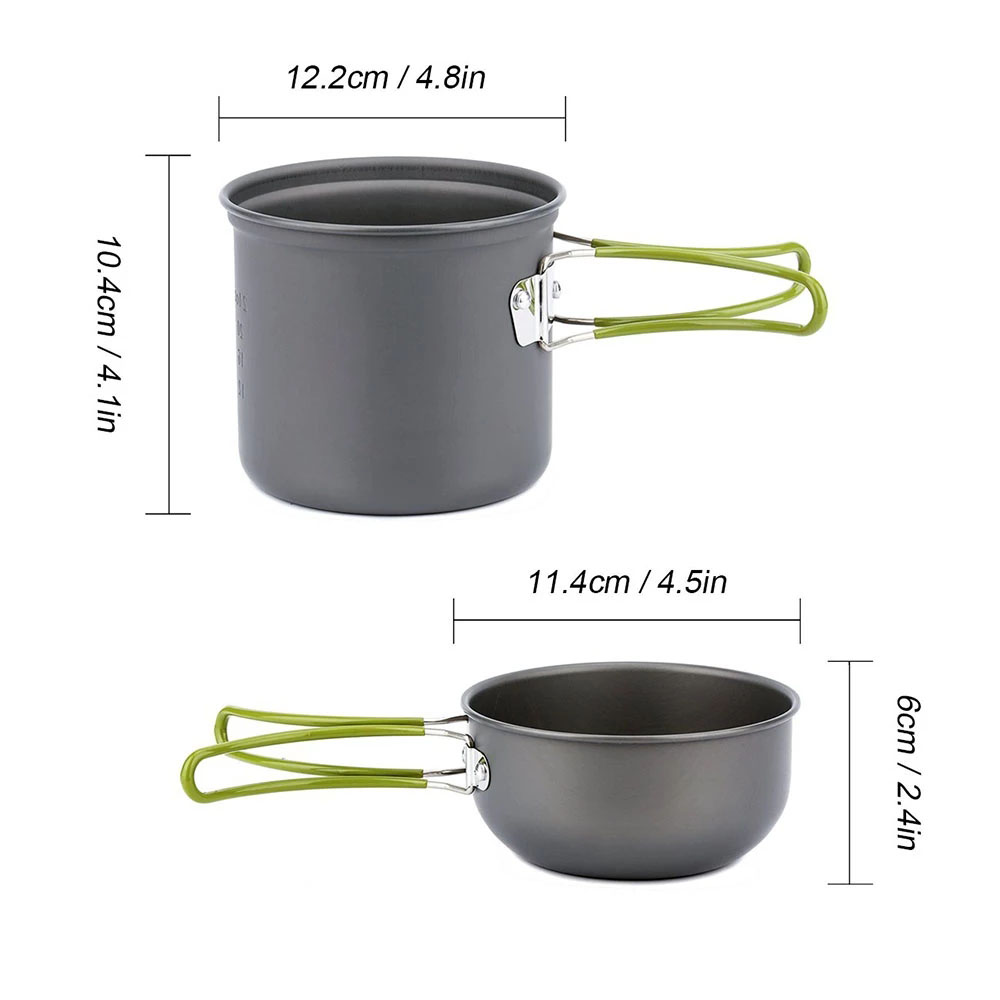 스토브가있는 캠핑 조리기구 키트 야외 요리 세트 야외  - Camping Cooking Gear Set 리뷰 및 가격
