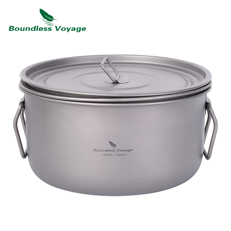 무한 항해 캠핑 요리 냄비 다기능 티타늄 기선 수프 냄 - Camping Cooking Gear Set 리뷰 및 가격